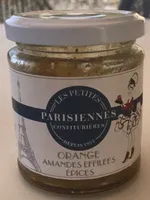 Orange amandes effilées épices