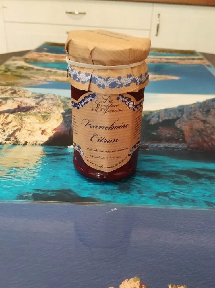Les Confitures à l'Ancienne Framboise Citron