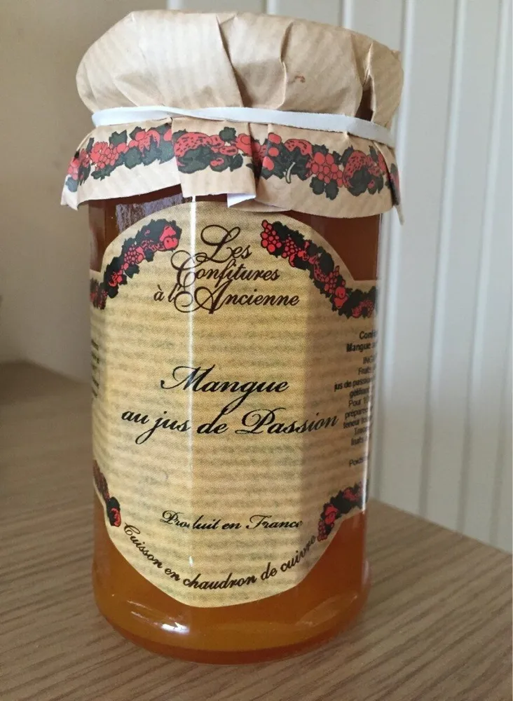 Confiture - Mangue au jus de Passion