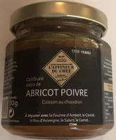 Confiture extra de Abricot Poivre