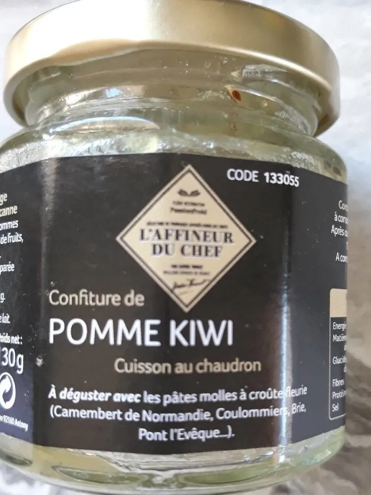 Confiture pomme-kiwi