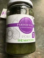 Confiture poire thé matcha