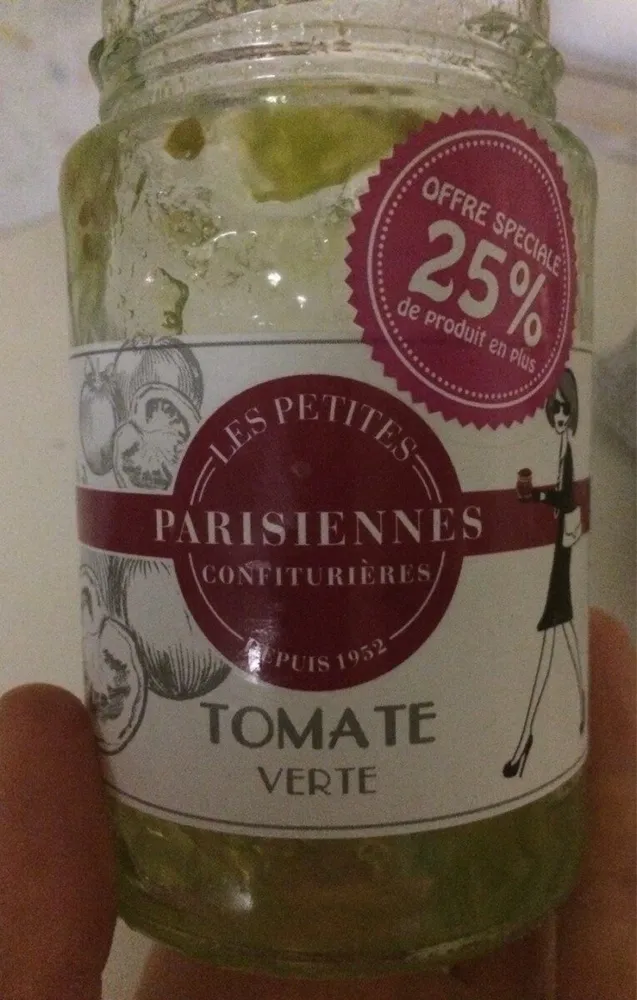 Confiture extra de Tomate verte