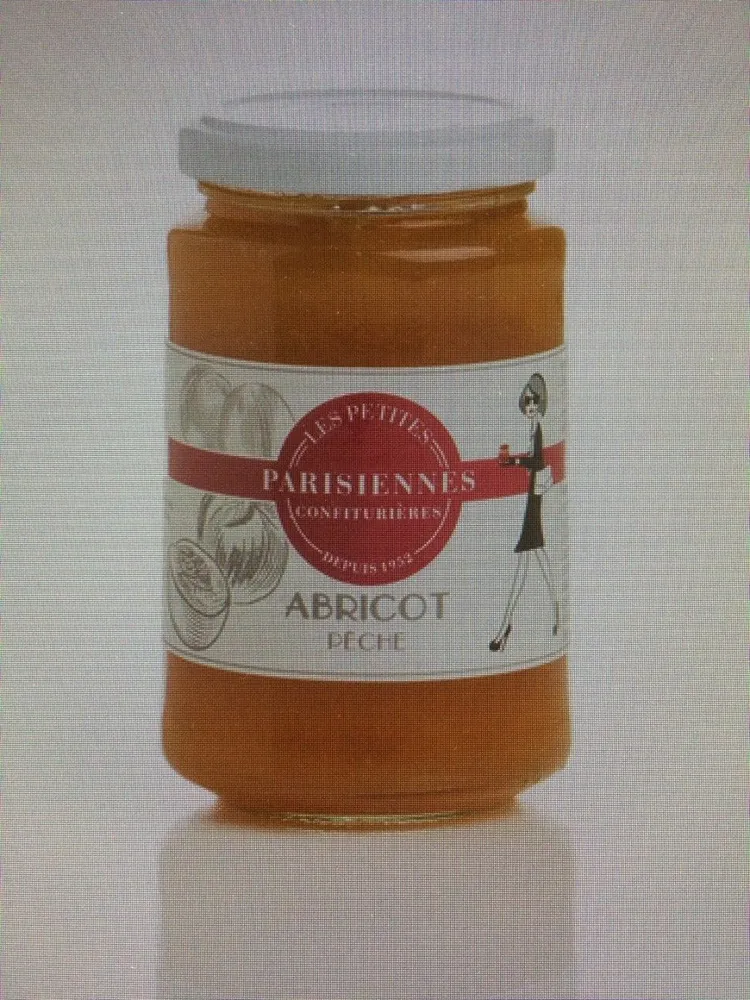 Confiture extra d'abricot pêche