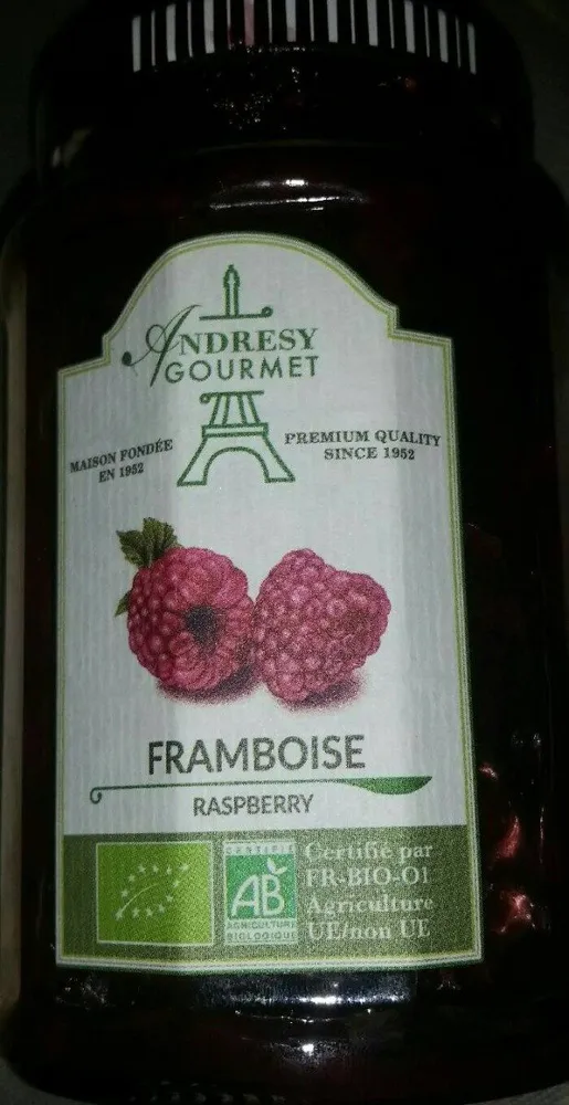 Confiture Bio Framboise
