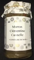 Confiture marron clementine cannelle