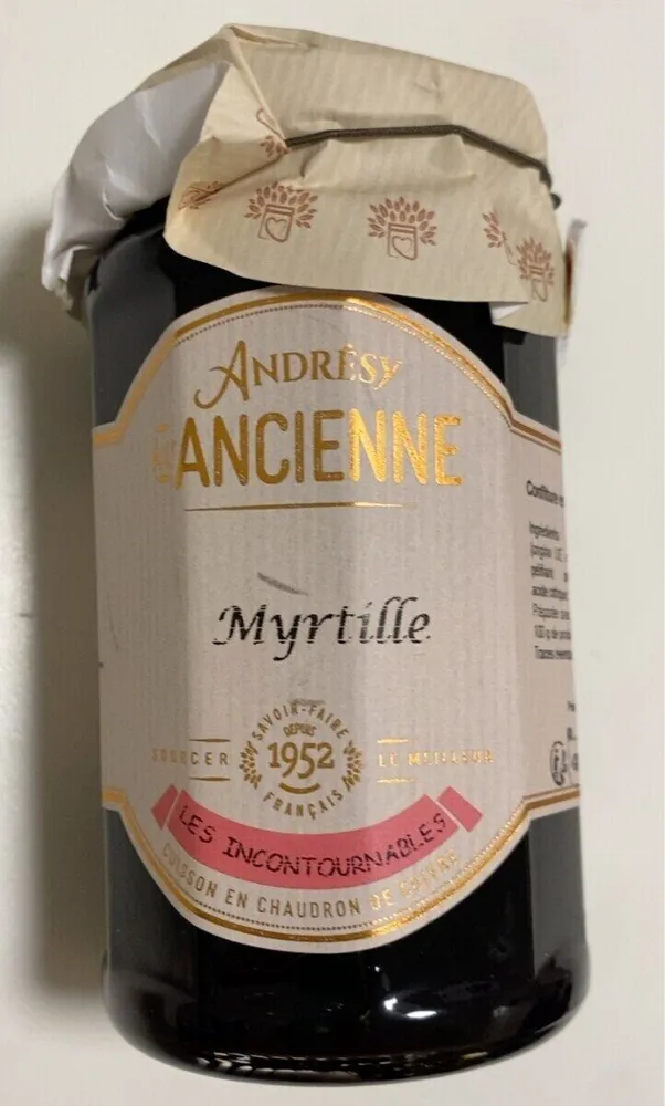 Confiture myrtille