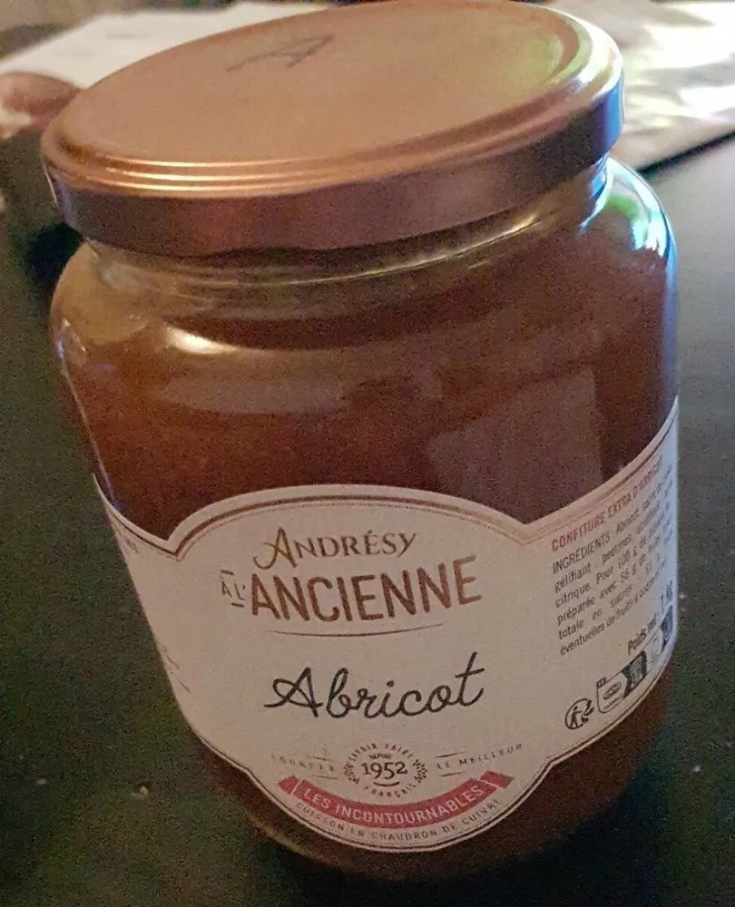 Confiture extra d'abricot