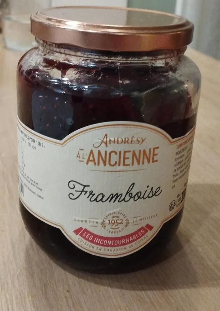 Confiture Framboise à l'ancienne