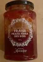 Confiture Fraise Mara des bois