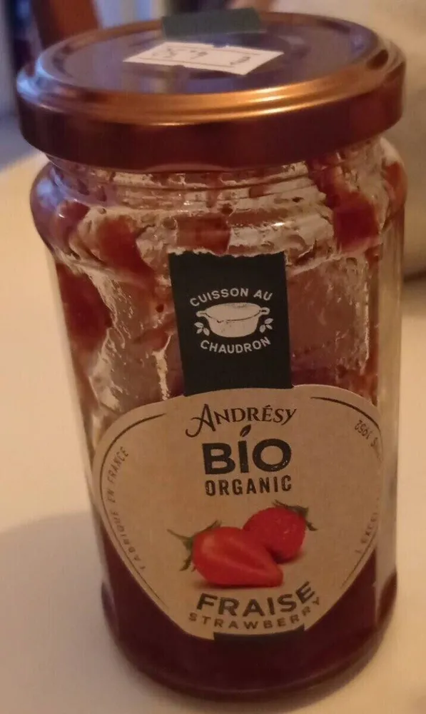 Préparation de fraises bio
