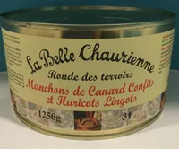 Manchons de canard confits et haricots lingots