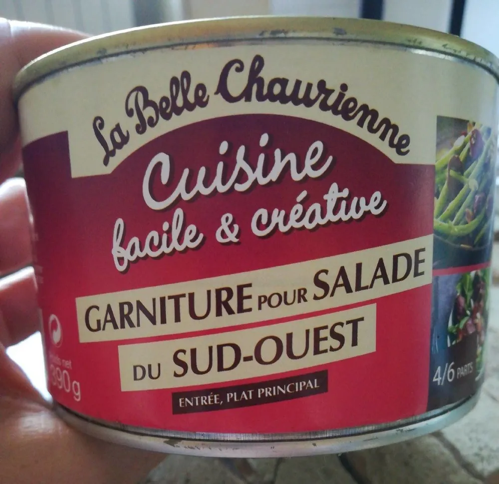 Garniture pour salade du sud-ouest