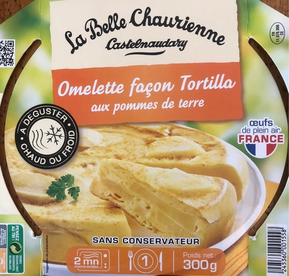 Omelette façon tortilla