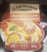 Saucisson de lyon et gratin dauphinois