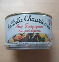 Bœuf bourguignon et ses petits légumes