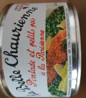 Pintade et petits pois à la parisienne