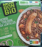 Saucisse de Toulouse aux lentilles