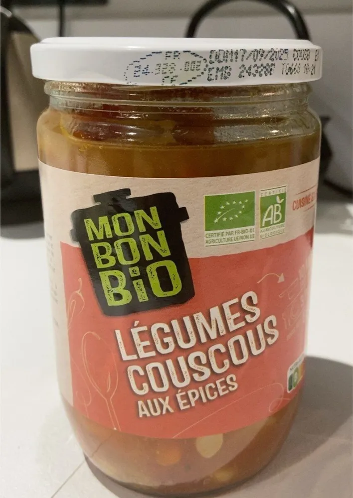 legumes couscous aux epices
