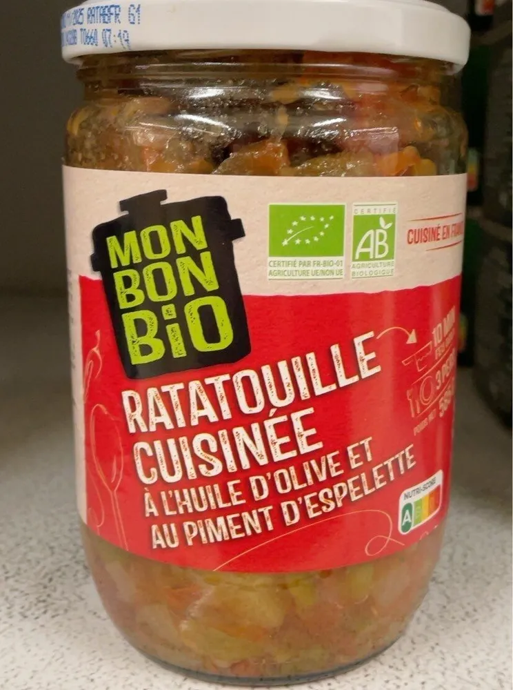 Ratatouille cuisinée