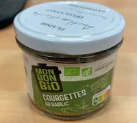 Courgettes au basilic