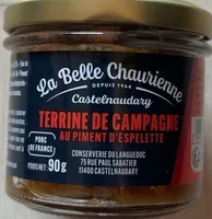 Terrine de campagne au piment d'Espelette