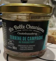 Terrine de campagne au roquefort