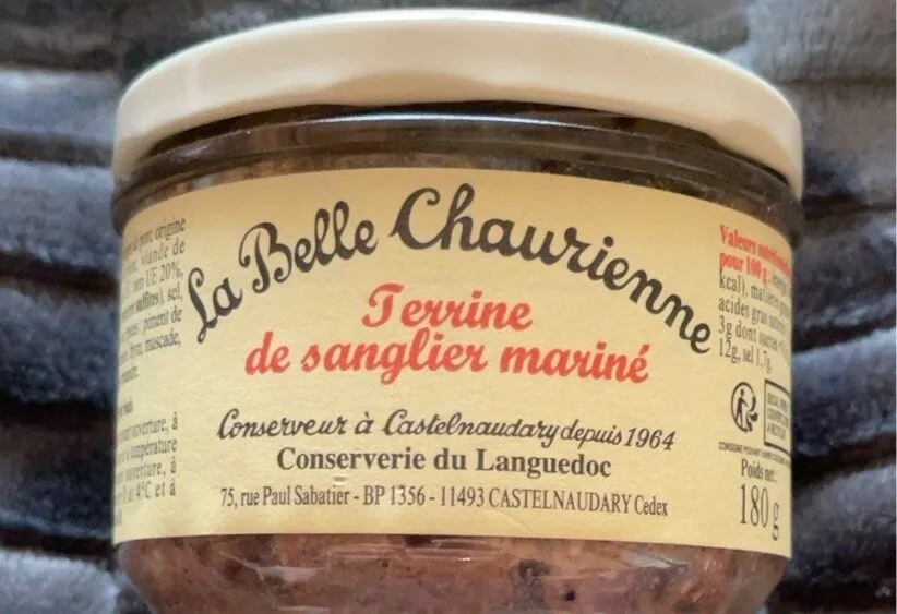 Terrine de sanglier
