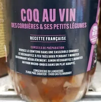 Coq au Vin des corbières et ses petits légumes