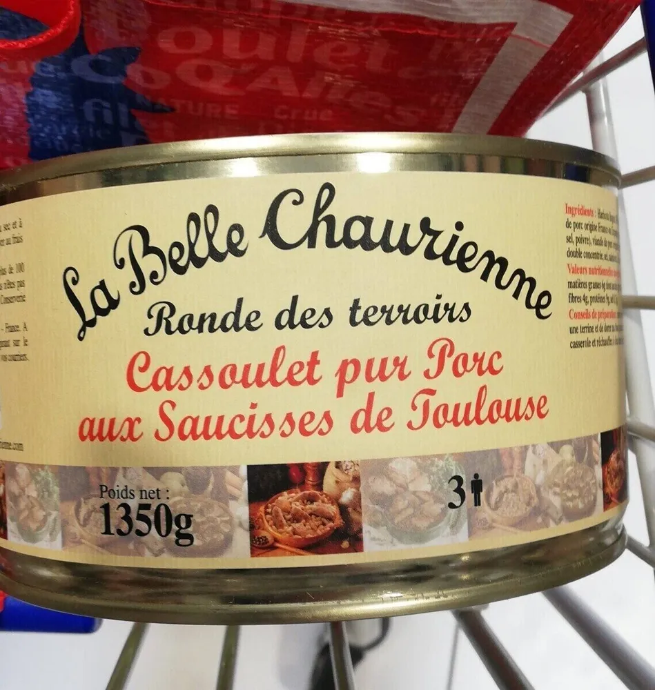 Cassoulet pur porc la belle chaurienne