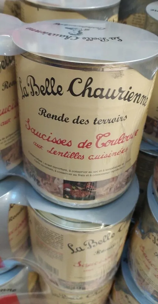 Saucisse aux lentilles