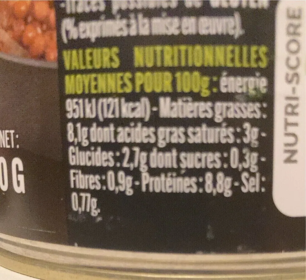 Petit salé aux lentilles