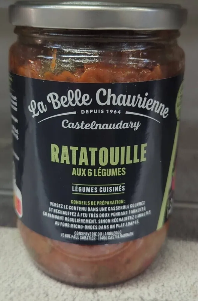 Ratatouille aux 6 légumes