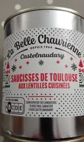 Saucisses de toulouse aux lentilles cuisinees