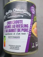 Choucroute cuisinée au Riesling et au jarret de porc