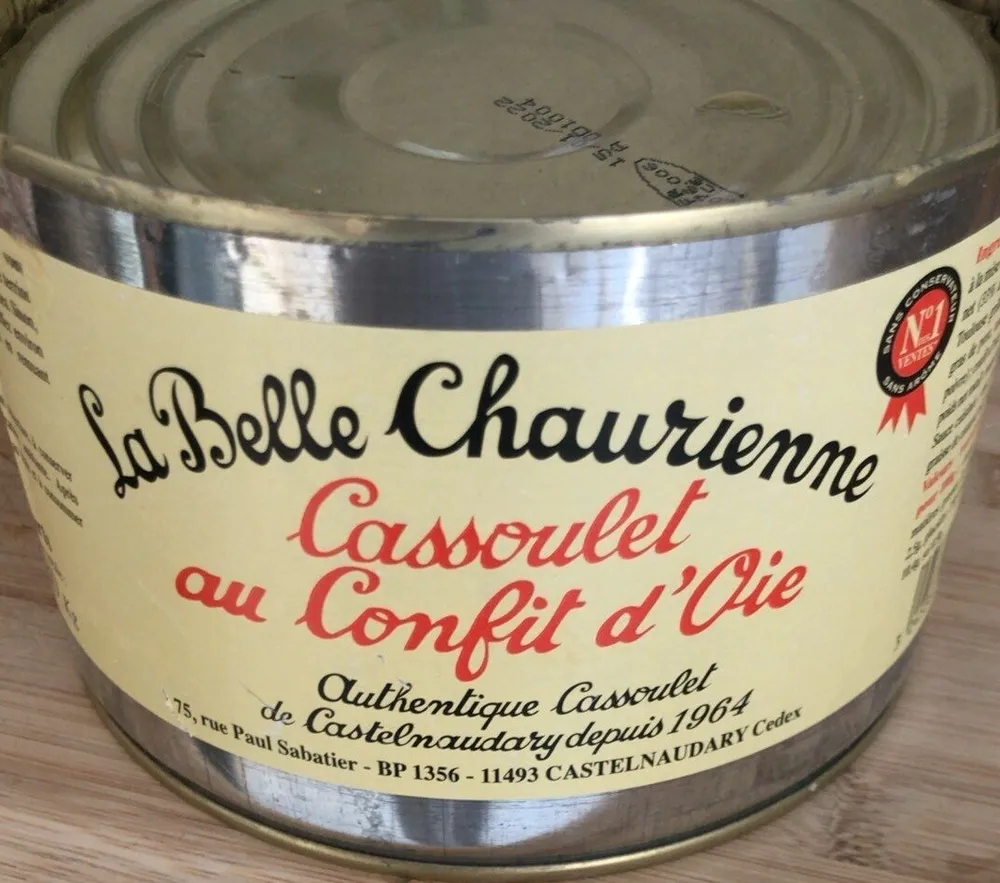 Cassoulet au confit d’oie