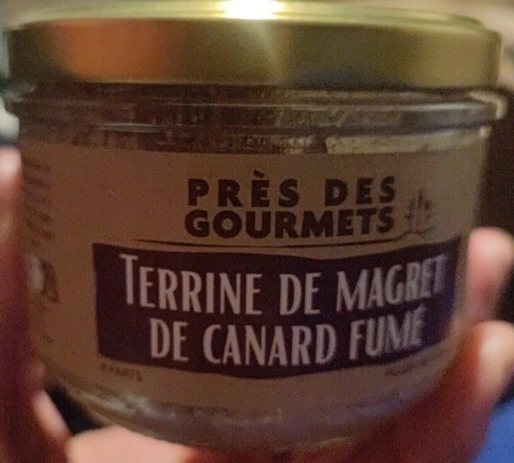 Terrine de magret de canard fumé