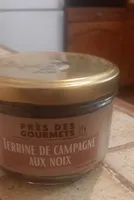 Terrine de campagne aux noix