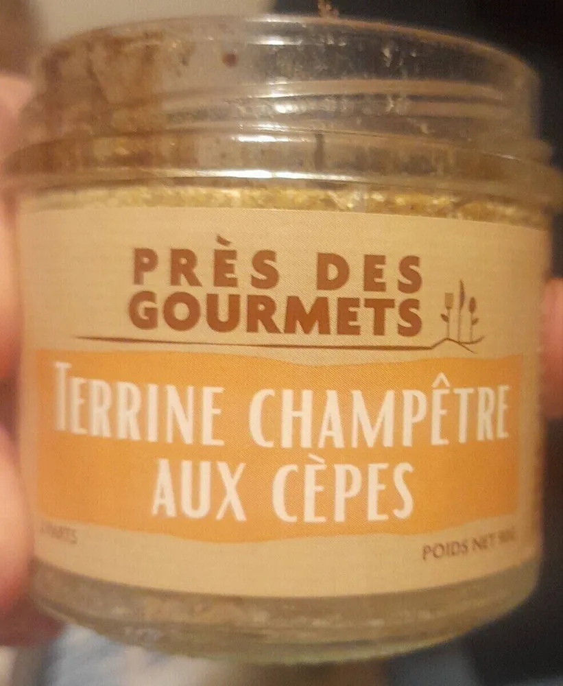 Terrine champêtre aux cèpes