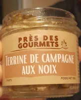 Terrine de campagne aux noix