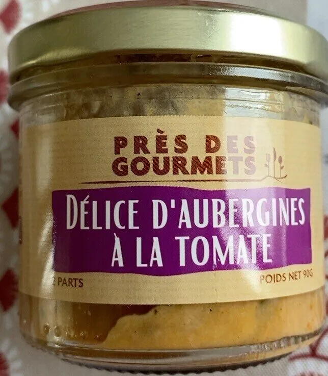 Délice d’aubergines a la tomate