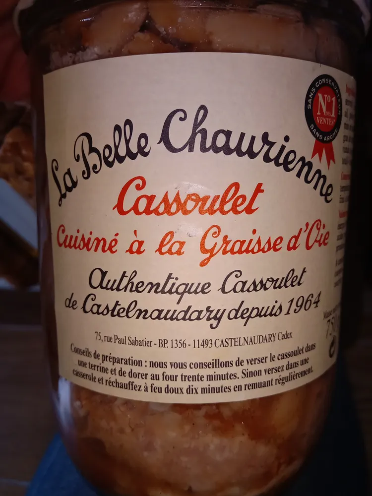 Cassoulet au magret d'oie La Belle Chaurienne