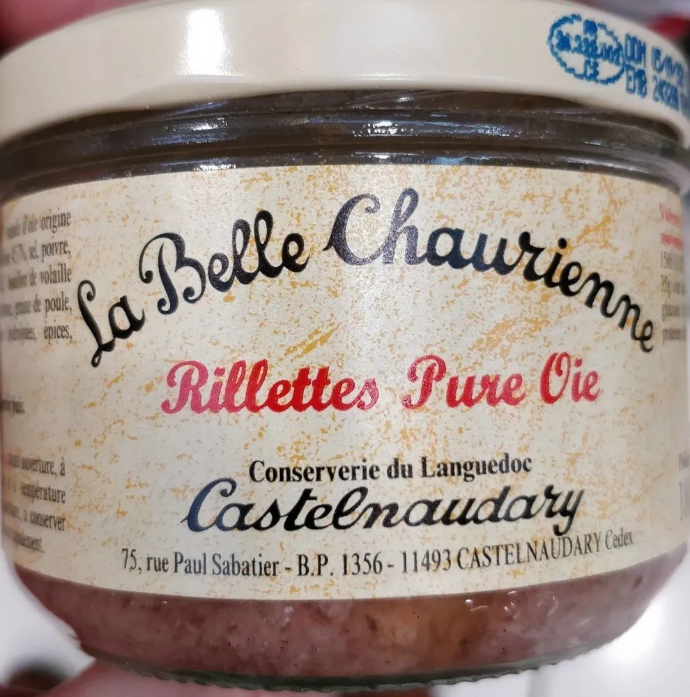 Rillettes pur oie