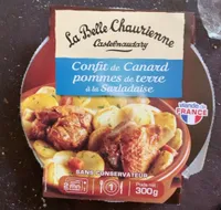 Confit de canard pommes de terre à la sarladaise