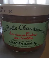 Saucisses de Toulouse aux lentilles