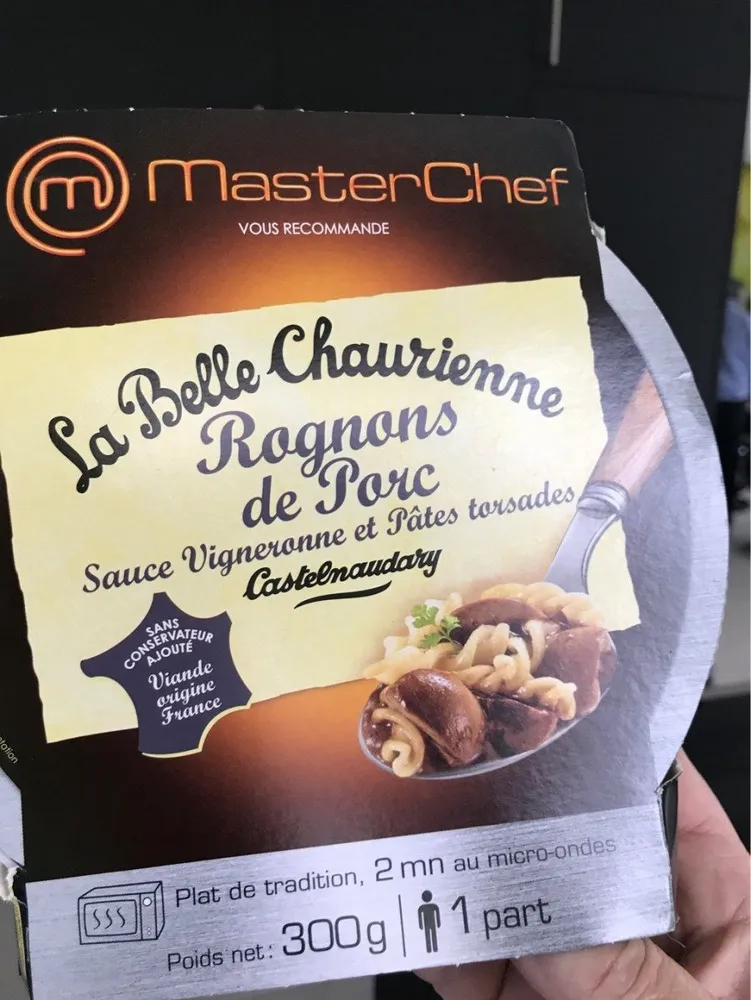 Rognons de Porc sauce vigneronne et pâtes torsades