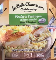 Poulet à l'Estragon et Pâtes torsades