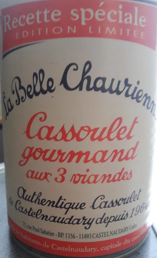 Cassoulet gourmand aux 3 viandes