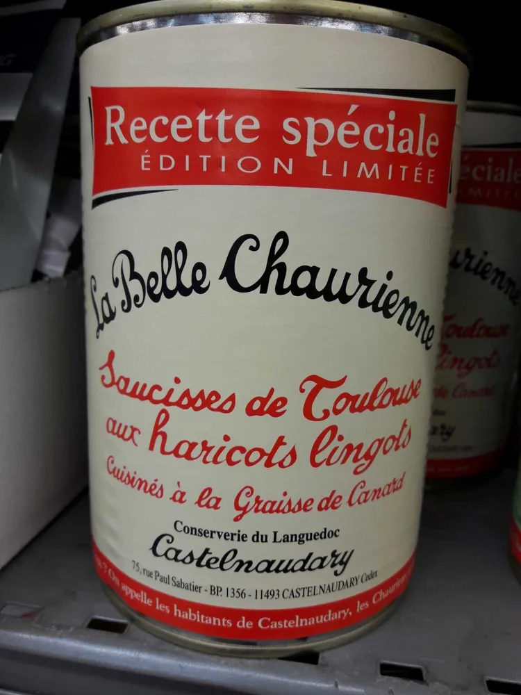 Saucisses de Toulouse aux haricots lingots