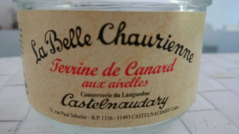 Terrine de canard aux airelles